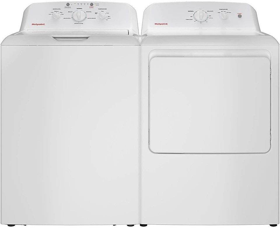 Hotpoint® White Laundry Pair